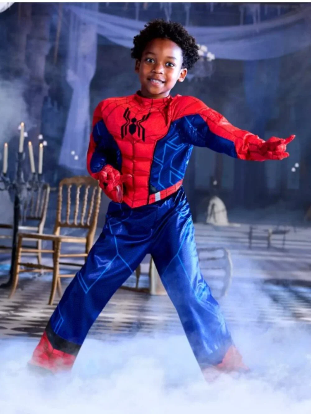 Disney Spider-Man Costume with Lights and Sound size 5/6 - Picture 10 of 10